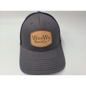 WesWy Beard Co Company Patch Mesh Trucker Snapback Hat Cap Grooming Hair Care
